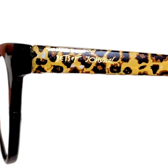 Betsey Johnson Blue Light Filtering Glasses Mock Readers No Magnification 0.00 - Picture 4 of 10